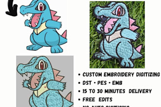 do machine embroidery files emb, pes, dst and more