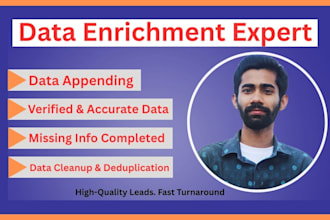 enrich your data and build a high quality lead list