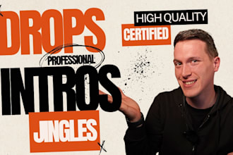 produce radio jingle, podcast intro, dj drop or dj intro