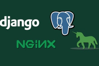 develop secure django backend, rest apis, admin, dashboard