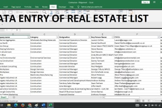 do fastest and tedious excel scrub work, ms excel data entry jobs in 24 hours