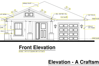 make architectural and construction drawings in autocad
