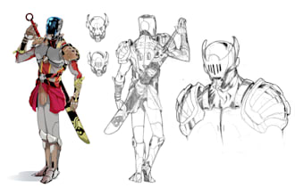 design an original character for your story or game