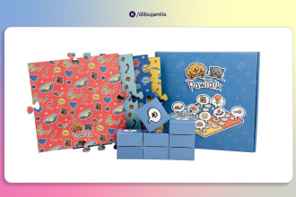design creative packaging, merchandising, boxes or bags