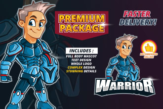 create awesome custom logo for streamer, twitch, youtube