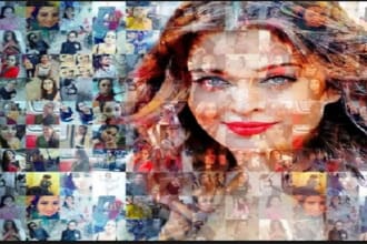 make photo collage gift for birthday wedding christmas anniversary