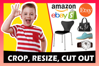edit amazon etsy product photo, image resize,background edit