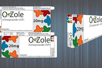 professionally design product label or packaging
