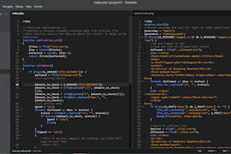 write custom php script