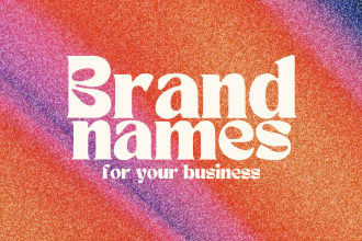 create a brand name for your business or company