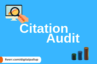 do citation audit for your local business