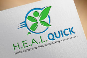 design natural logo for your brand