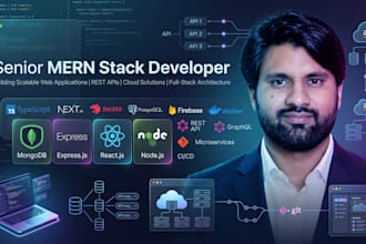 create full stack mern web application