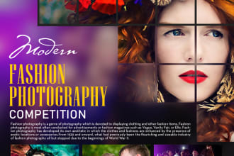 design flyer, poster,  invitation card in 24 hours