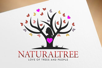 do unique modern minimalist business logo with copyright