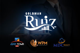 design  real estate construction logo
