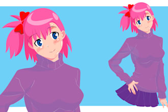 do l illustration l anime art l vector art