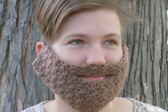 crochet a beard for you