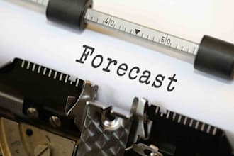 create a cash flow forecast