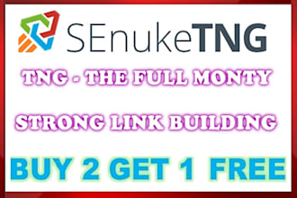 use senuke tng to create high da backlinks