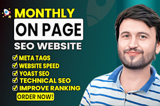 do onpage for wordpress, wix and shopify websites