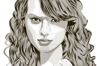 draw amazing cartoon illustration of your portraits