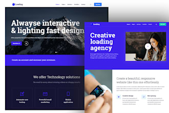 create wordpress website and fix wordpress