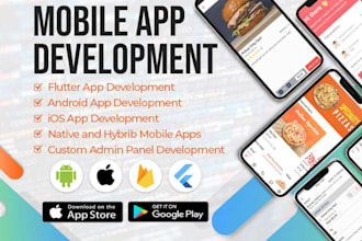 develop a business app for android and ios