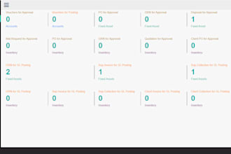 create or test web based accounting system