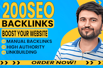 provide 200 high quality monthly SEO backlinks for google ranking