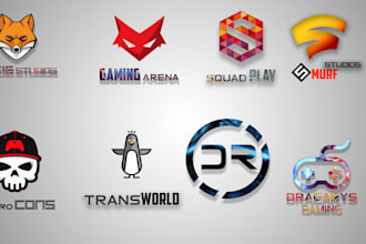 do 3d or minimalist logo design and youtube channel art