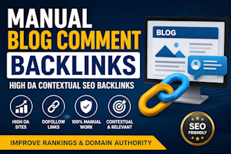 create contextual blog comment backlinks for link building