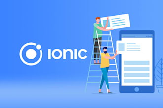 develop a pwa progressive web app using ionic or angular
