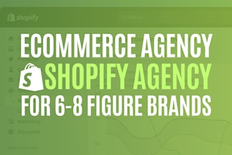 ecommerce ecom shopify agency for d2c mid market enterprise startups brands