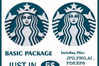 rebuilt or vector trace an existing logo or artwork