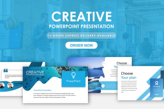 design a creative pitch deck in 24 hours