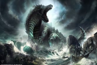 paint fantasy illustration and concept art
