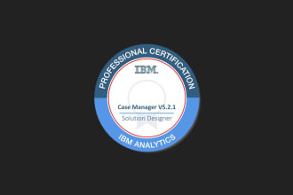 help you with IBM case manager, filenet, datacap, spss, baw