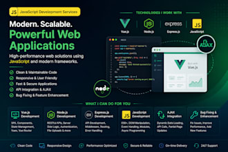 fix javascript issues in your web site or web application