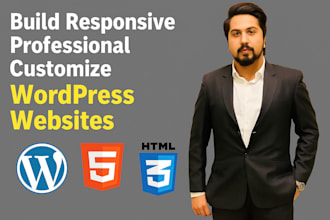 design professional wordpress website with seo optimization