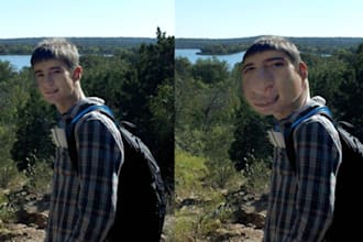 make your friend look funny or fatter