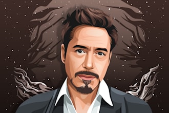 draw your amazing cartoon portrait from your photo
