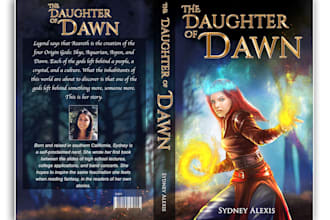 illustrate fantasy and children book cover design