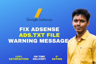 remove adsense ads txt error