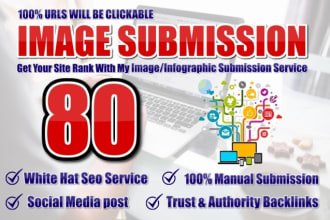 do infographic or image submission 80 high pr photo sharing sites