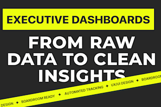 build a stunning business dashboard to track your kpis
