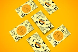design professional business card and letterhead