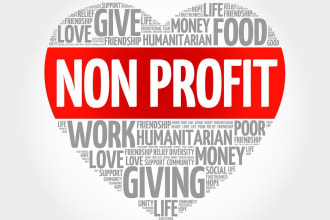 write nonprofit mission, vision, or core value statements