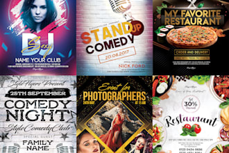 design flyers and events flyers