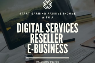 setup a fully automated digital agency business website